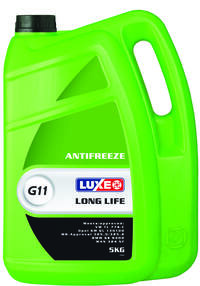 Антифриз готовый к применению LUXE Antifreeze Green Line G11 (5л)